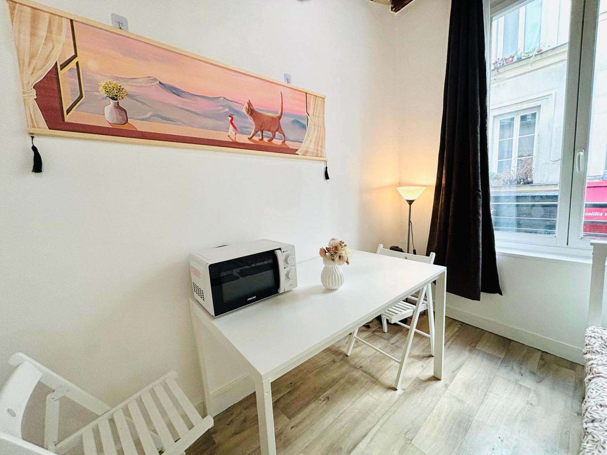 Dream Dwell Paris - Cozy Family Studio Near Quartier Marais Iiie Paris Eksteriør bilde